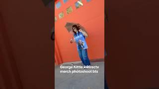 George Kittle x Directv Nothing on Your Roof Merch Photoshoot BTS