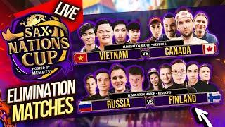 SAX NATIONS CUP MAIN EVENT Vietnam vs Canada | Russia vs Finland #ageofempires2 #aoe2 (27-10-24)