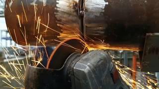 Welding of pipes with a seam root electrode