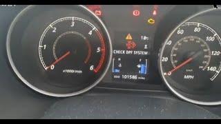 Check Dpf ilters  Citroen c crosser Peugeot 4007 Прожиг сажевого фильтра #motovlog #automobile