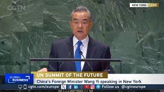 Let’s build future of fairness and justice - Chinese foreign minister