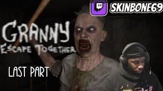 SkinBone69 (Ttv) Playing Granny: Escape Together last part #Skinbone