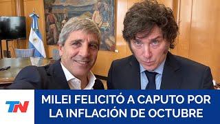 Milei adelantó que si sigue bajando la inflación, limitará la suba del dólar oficial al 1% mensual