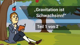 Flacherdler widerlegt die Gravitation?  Teil 1/2 | Astrophysiker reagiert auf Flacherdler