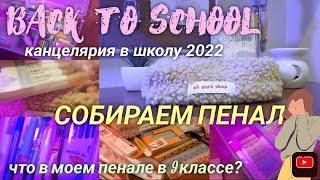 BACK TO SCHOOL 2022 | моя канцелярия 2022 + собираем пенал