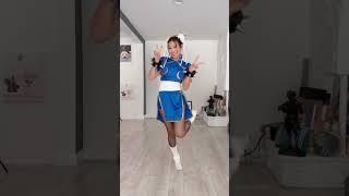 i did it!!!! Hehehe chun li kick transition