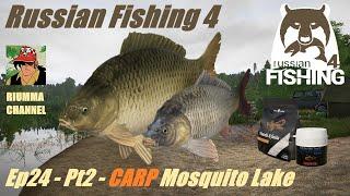 Russian Fishing 4 - Ep24 - Pt2 - CARP Mosquito Lake