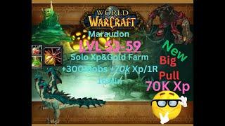 Anniversary Wow Classic Mara (Maraudon) Leveling Guide 53-58 // BIG PULL // XP FARM 70K Xp Per Run