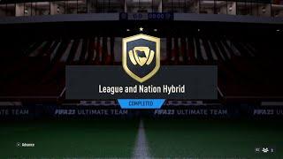 Fifa 23 Completing League & Nation Hybrid SBC - Great Pack Rewards!