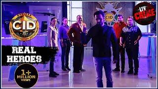 Mr. X Meets C.I.D | सीआईडी | CID | Real Heroes