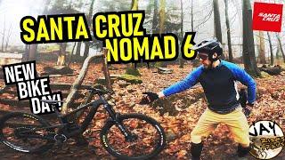 SANTA CRUZ Nomad 6: New Bike Jay! First Ride in Heidelberg / Living the Nomad Life / Mountainbike