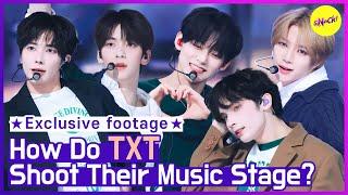 [EXCLUSIVE] How do shoot TXT their music stage? (ENG)