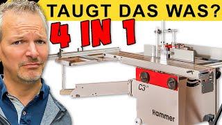 FAULER KOMPROMISS oder PROFI LIGA? HAMMER C3 31 Kombimaschine im TEST | WERKZEUG NEWS 252