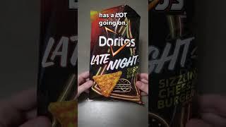 cheeseburger doritos - snack shorts p1 #doritos #snacks #food #discontinued