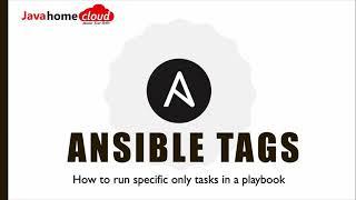 What are tags in Ansible? | How to run specific tasks in Ansible playbook? | DevOps Tutorial