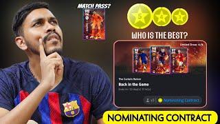 Nominating BACK IN THE GAME + MATCH PASS (training guide+additional skills)| eFootball 24