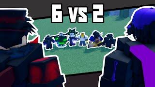 6 Toxic Teamers vs 2 | CRITICAL STRIKE v5.8.7