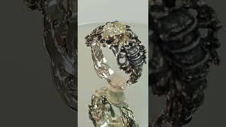 Перстень "СкорпионС" #ювелирныеизделия #золото #ring #серебро +79117047793 #золото #diamond #кольцо