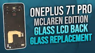 OnePlus 7T Pro Mclaren Edition Glass LCD Back Glass Replacement