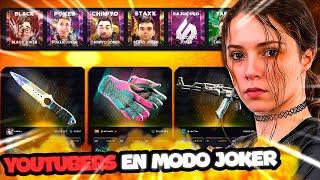 CAJAS DE YOUTUBERS EN MODO JOKER en KEYDROP