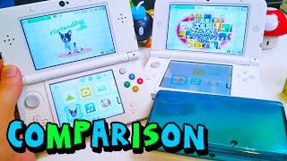 Comparison - NEW Nintendo 3DS vs. 3DS & 3DS XL