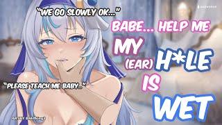 「3DIO/ASMR」touch it babe, my (EAR)H*LE is wet (Ear Wet) (Ear Massage)