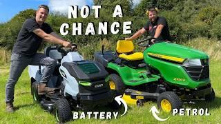 Is a Battery EGO Ride On Tractor as GOOD as a Petrol John Deere?