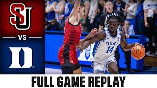 Seattle U vs. Duke Full Game Replay | 2024-25 ACC Men's Basketball