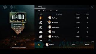 CREW CHALLENGE HIGHLIGHTS | #12 IN  FPP ASIA QUALIFIERS | PUBG MOBILE