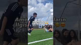 TİAGO MESSİ AMERIKA’LI KIZLARIN İLGİ ODAĞI#football #shorts