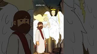 ️ Jesus and the Angel Baby of a Loving Mother  #jesus #jesusbys #jbyser