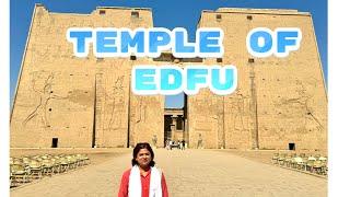 EXPLORING THE TEMPLE OF HORUS AT EDFU, EGYPT