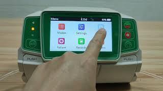 MedRena UniFusion VP50 Infusion Pump Settings