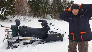 Ustaich bought a new snowmobile - but why not happy? \ THIS IS KAPET !!! \ Taiga Varyag 550V