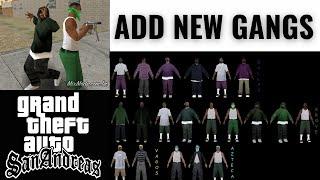 How to Restore Beta Gang Skins in Gta San Andreas | GTA SA Peds | GTA SA beta gangs