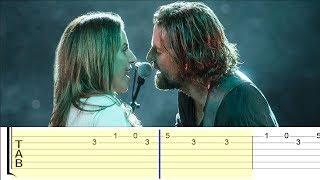 Lady Gaga & Bradley Cooper - Shallow (A Star is Born) (Easy Guitar Tabs Tutorial)