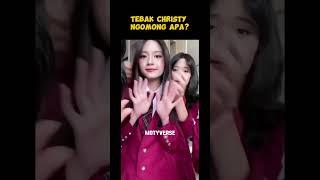 ADEL KARUNGIN CHRISTY #shorts #jkt48 #zeejkt48 #christyjkt48 #adeljkt48 #freyajkt48 #reaction