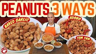 PERFECT IPANG-NEGOSYO! PEANUTS “MANI” 3 WAYS | Chef RV