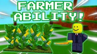 HOW TO GET FARMER ABILITY + SHOWCASE! | Ability Wars