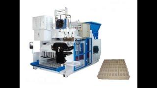 QMY12-15 automatic mobile type brick molding machine egg layer block machine for sale