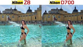 Nikon Z8 vs Nikon D700 Camera Comparision