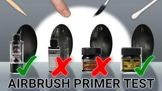 the ULTIMATE Airbrush Primer test – which one is BEST for Warhammer, miniatures?