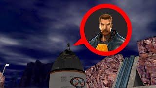 How to ride the rocket in Half-Life