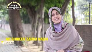 Ms. Shireen Zahra Naqvi- a volunteer of Door of Awareness!