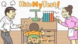 Hide My Test! Part 2: Stage 31 - 60 Solution Full Gameplay Walkthrough Guide - Android, iOS Game