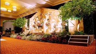 WEDDING DECORATION RUSTYC " JAMAN NOW " VENUE SASANA KRIYA TMII