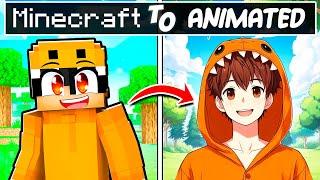 Minecraft But It Gets ANIMATED!