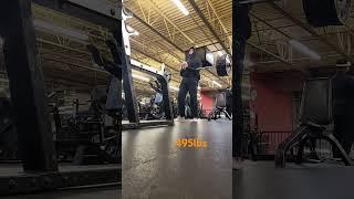 5 Plate Zercher Deadlift WALKED