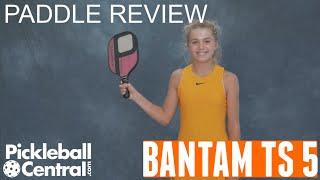 Anna Waters Reviews the Bantam TS 5 Pickleball Paddle