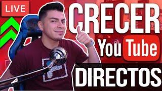 Como CRECER en YOUTUBE HACIENDO DIRECTOS MAS SUSCRIPTORES y VISITAS (TRUCOS) 